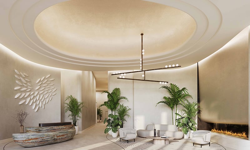 01-Jem-Lobby THE JEM MIAMI PRIVATE RESIDENCES