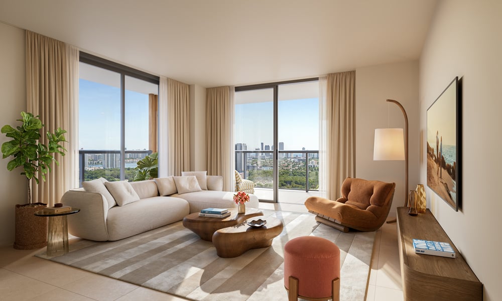 02-The-William-North-Miami-Living-Room-1 THE WILLIAM RESIDENCES