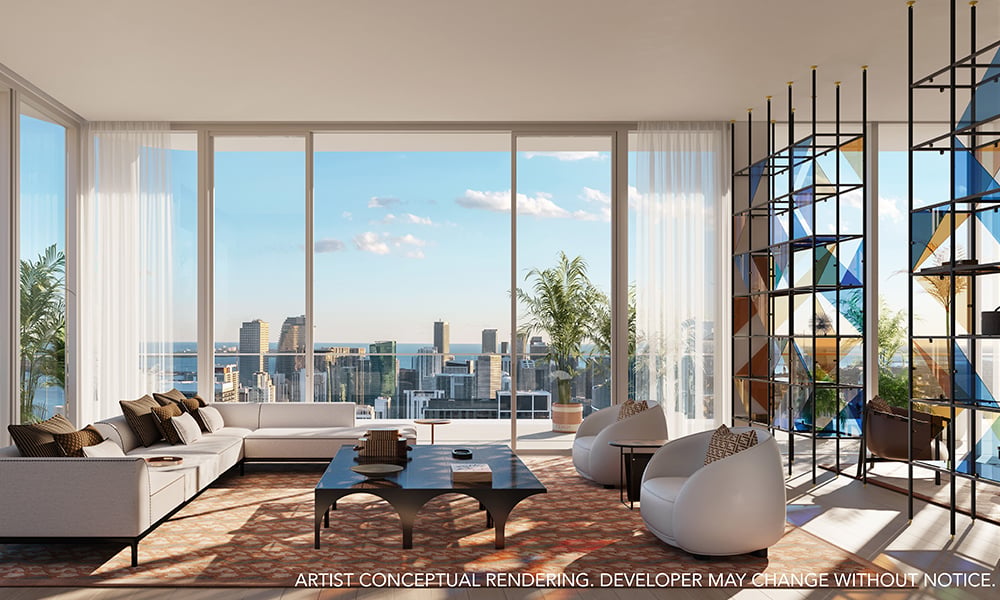 03-The-Jem-Sky-Villa-Great-Room THE JEM MIAMI PRIVATE RESIDENCES