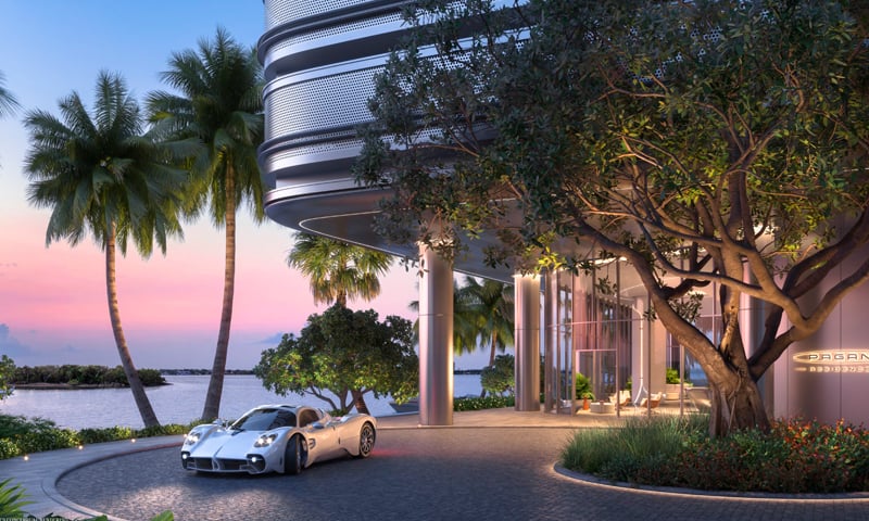04-Pagani-Porte-Cochere PAGANI NORTH BAY VILLAGE