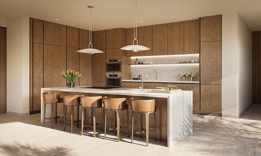 05-Four-Seasons-Coconut-Grove-Kitchen FOUR SEASONS PRIVATE RESIDENCES COCONUT GROVE