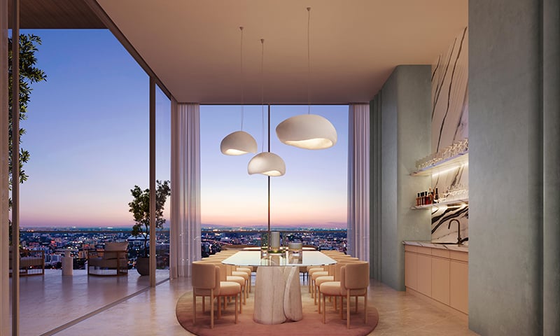 05-Jem-Private-Dining THE JEM MIAMI PRIVATE RESIDENCES