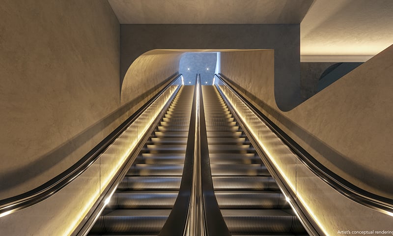 05-Lofty-Escalator LOFTY RESIDENCES BRICKELL