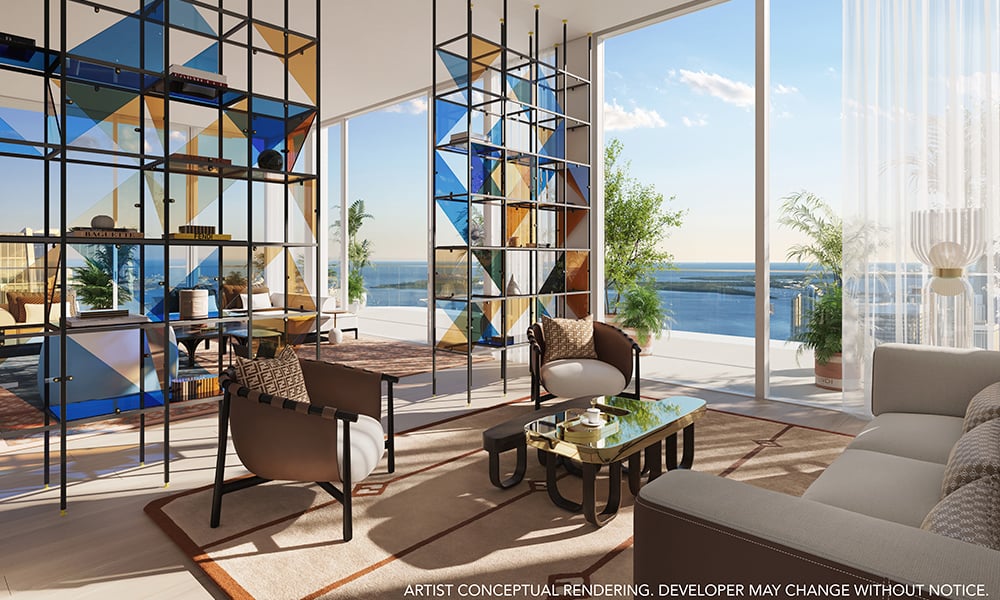 05-The-Jem-Sky-Villa-Library THE JEM MIAMI PRIVATE RESIDENCES