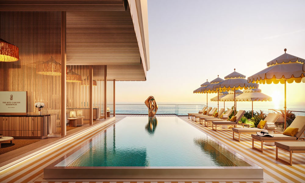 06-Ritz-Carlton-South-Beach-Pool RITZ CARLTON RESIDENCES SOUTH BEACH
