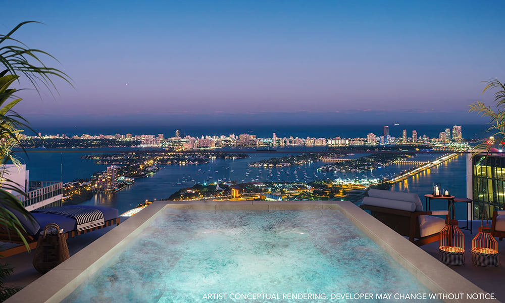 06-The-Jem-Sky-Villa-Hot-Tub THE JEM MIAMI PRIVATE RESIDENCES