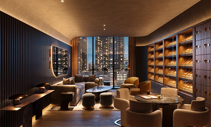 07-Lofty-Cigar-Room LOFTY RESIDENCES BRICKELL