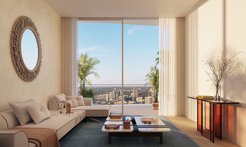 07-The-Jem-Sky-Villa-Library THE JEM MIAMI PRIVATE RESIDENCES