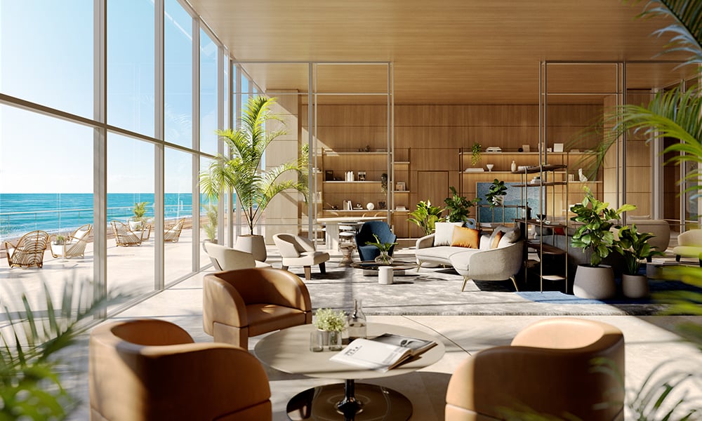 08-St-Regis-Sunny-Isles-Club-Lounge ST REGIS SUNNY ISLES BEACH