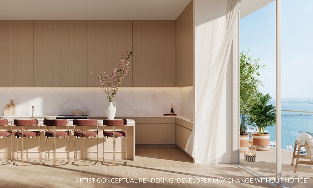 08-The-Jem-Sky-Villa-Kitchen THE JEM MIAMI PRIVATE RESIDENCES