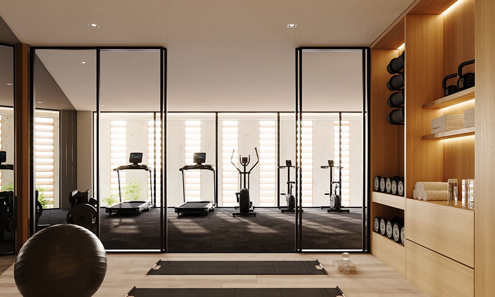 10-Surf-Row-Residences-Wellness-Space SURF ROW RESIDENCES