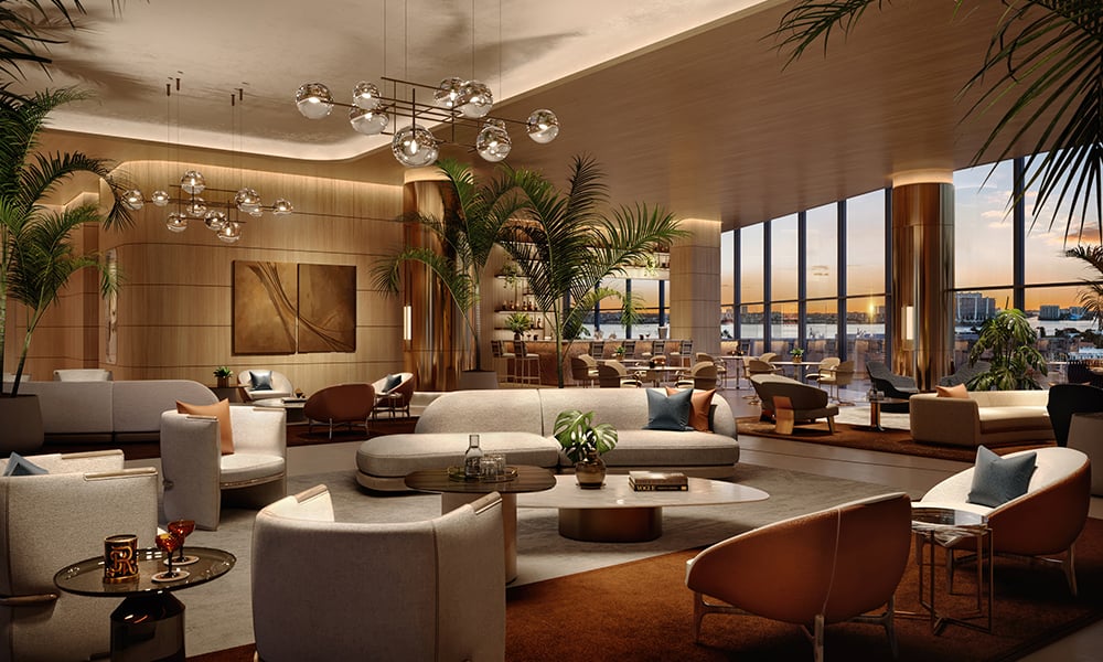 11-St-Regis-Sunny-Isles-Residents-Lounge ST REGIS SUNNY ISLES BEACH