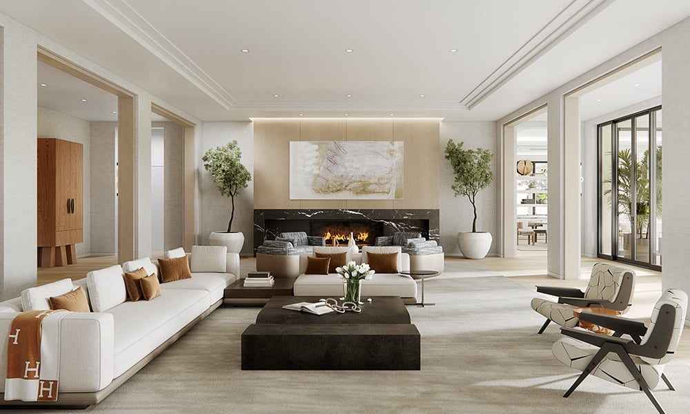14-Mansions-on-Fisher-Island-Mansion-7-Living-Room THE MANSIONS ON FISHER ISLAND