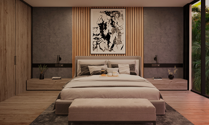 14-Visions-at-Brickell-One-Bedroom-Unit-Room MELIÁ BRICKELL