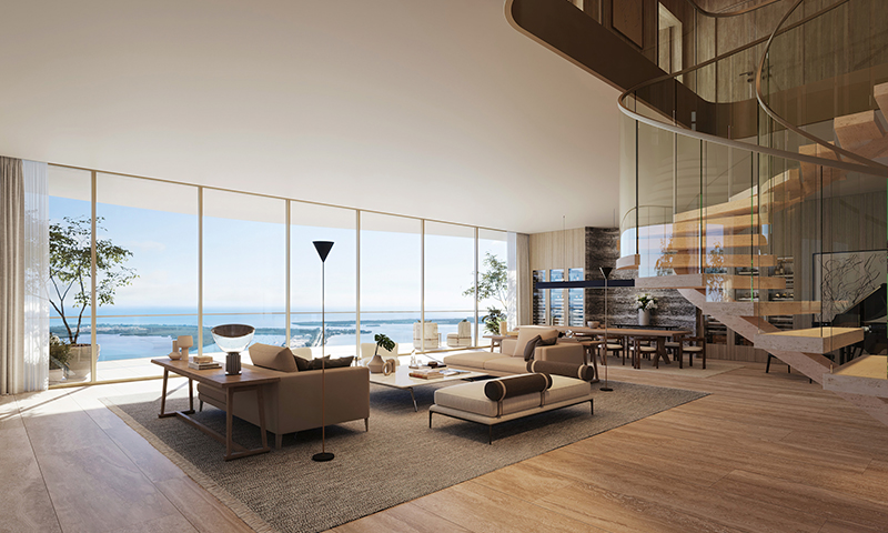 26-1428-Brickell-Living-Room THE RESIDENCES AT 1428 BRICKELL