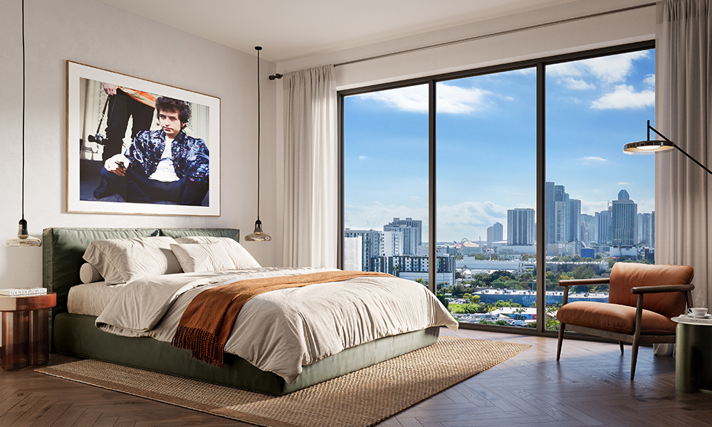 26-The-Rider-Wynwood-Bedroom THE RIDER RESIDENCES