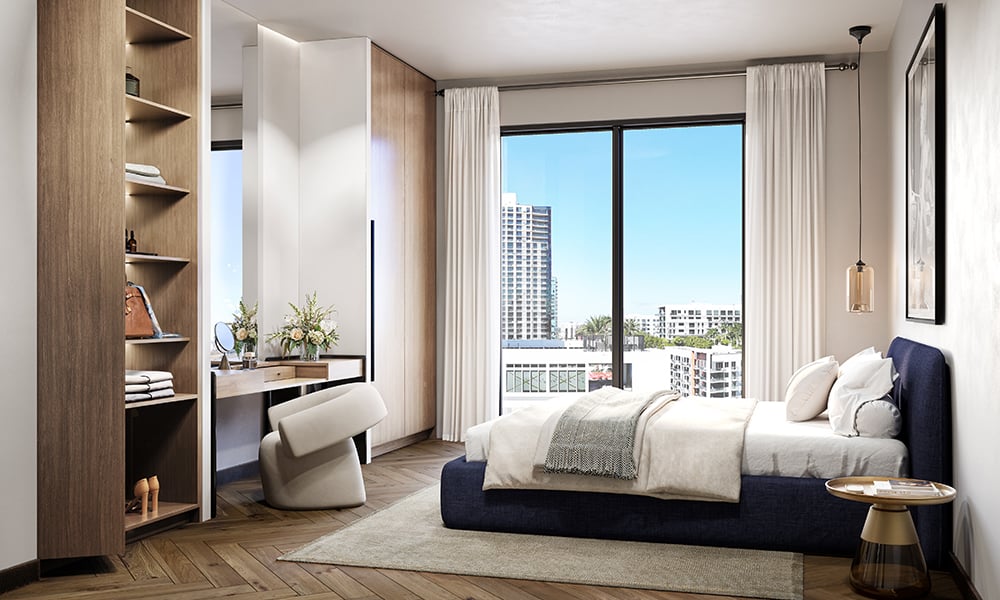27-The-Rider-Wynwood-Bedroom THE RIDER RESIDENCES