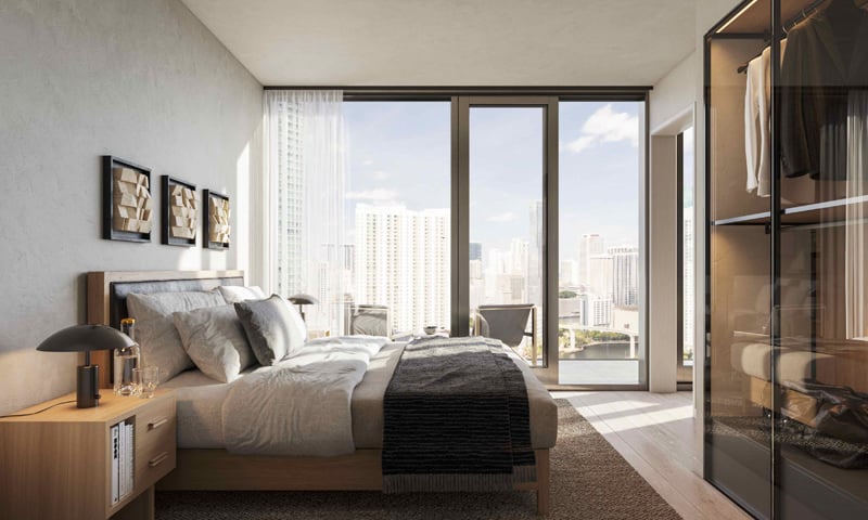 34-Lofty-Brickell-Bedroom LOFTY RESIDENCES BRICKELL