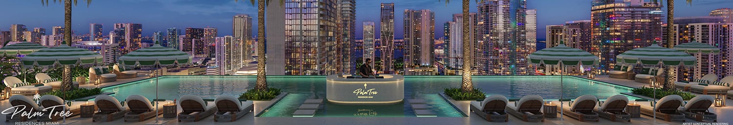 Palm Tree Residences Downtown Miami Condo